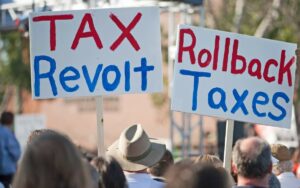 Tax revolt time